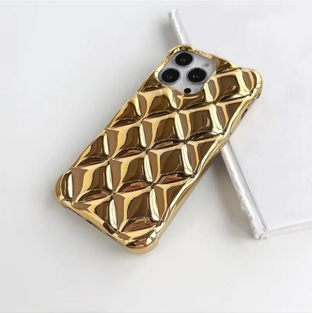 Case For iPhone 13 Gold Plated-SALE